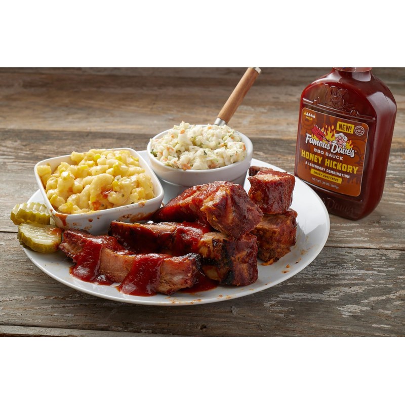 Famous Dave's - 1 pck, Honey Hickory BBQ Sauce (20