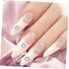 Outanaya 10pcs Star Shape Rhinestone Nail Charms Versatile Nail Decors