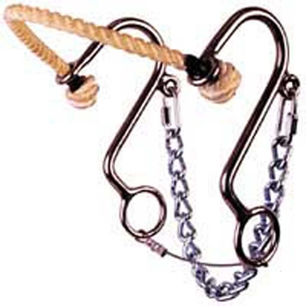 Reinsman 965 Little S Hackamore - Rope Nose - Stage