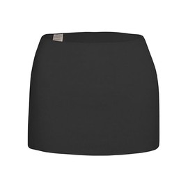 wobera ANGORA Body warmer or kidney warmer for men and women with 50% angora, lightweight design, black