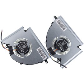 Deal4GO CPU Cooling Fan N451 w/GPU Graphics Fan N452 Replacement for MSI WE76 GE76 GP76 MS-17K3 MS-17K2 MS-17K1