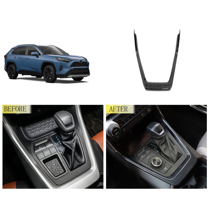 TERDARAY Gear Shift Panel Cover Compatible with Toyota RAV4 2024
