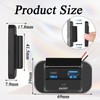 Pack of 2 USB Socket 12 V, Car 12 V