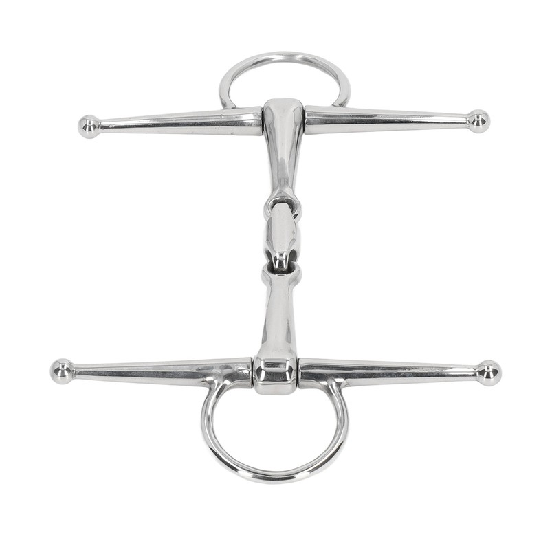 135mm Horse Mouth Bit Stainless Steel Horse Cheek Snaffle for