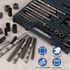 MABLEVI 25-Piece Broken Bolt Extractor, Easy Out Drill Bit Guides