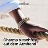 Chamoon® Premium Leather Bracelet for Women, Magnetic Closure, Stainless Steel,