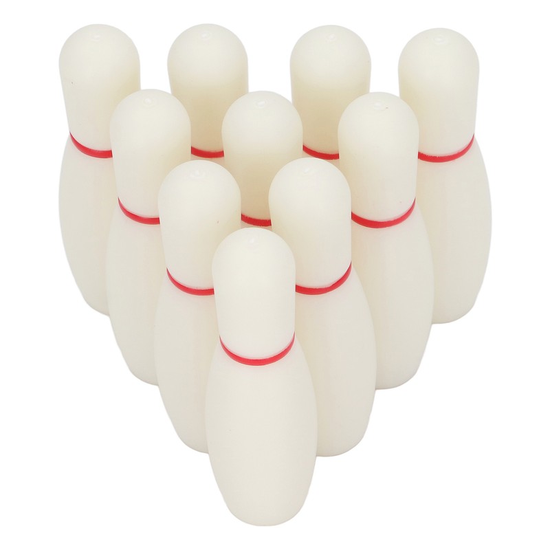 Kids Bowling Set Educational Interactive Resin with 10 Bowling Pins