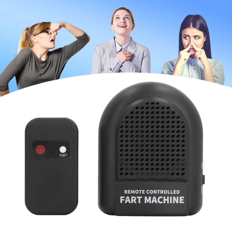 Remote Control Fart Sound Box Funny Pocket Size Simulated Portable