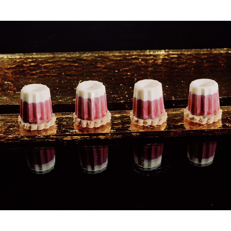 Silikomart SF033 Mini CANNELÉ Silikonform Ø35 h 35 mm, Silikon