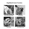 Dog Muzzle,Nylon Adjustable Anti-Bite Barking and Chewing Dog Muzzle with