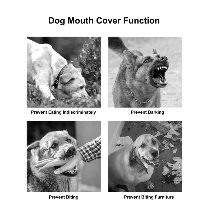 Dog Muzzle,Nylon Adjustable Anti-Bite Barking and Chewing Dog Muzzle with
