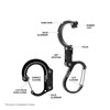 GEAR AID GEAR AID HEROCLIP Carabiner Clip and Hook (Mini)