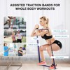 Exercise Resistance Bands, 4 Pack Exercise Bands, Leg Resistance Band