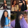 LPARMJIT Springy Afro Twist Hair 24 Inch 3 Packs Pre-Separated