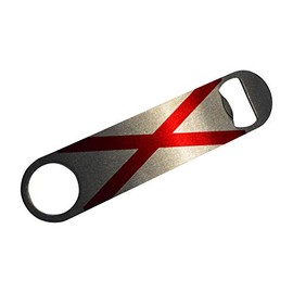 Alabama State Flag Speed Professional Bottle Opener Heavy Duty Gift AL