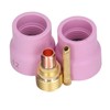 4Pcs TIG Welding Accessory Set Ceramic Nozzle 2.4mm Gas Lens