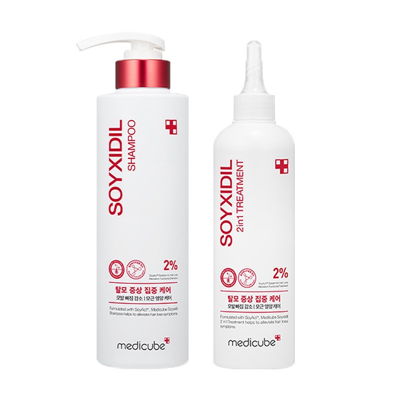 Medicube Soicidil hair loss intensive 2-piece set (Soicidil shampoo +