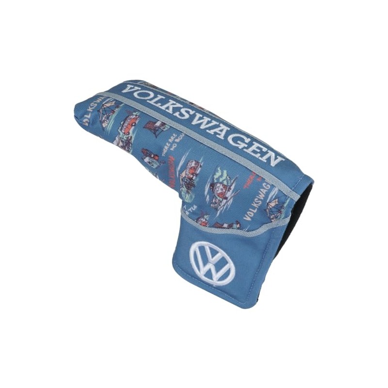 Leasax Volkswagen Putter Cover for Blade & Mallet Blue VWPC-1804