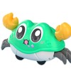 Crab Animal Press and Go Car Set for Toddlers,Fun Sliding