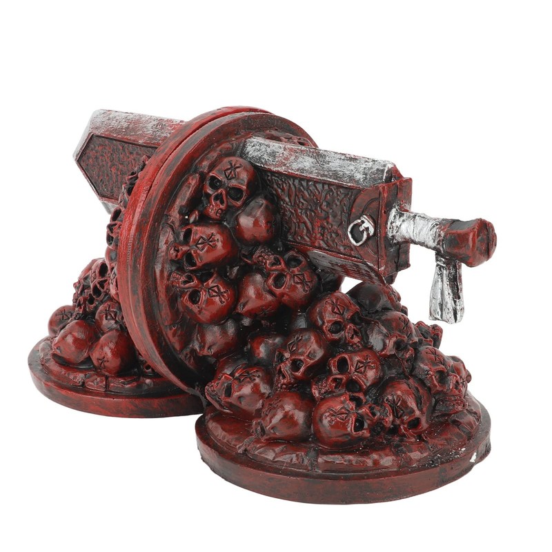 Furious Dragon Slayer Bookends Set for Practical Book Decoration, Resin
