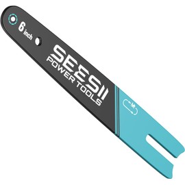 SEESII Replacement Chainsaw Bar, Guide Bar for Mini Chainsaws 6 Inch, Compatible with SEESII Protable Electric Chain Saw