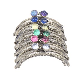 Healifty 6pcs Metal Purse Frames Handbag Coin Purse Kiss Clasp Locks Purse Making Supplies for DIY Craft Bag 85mm