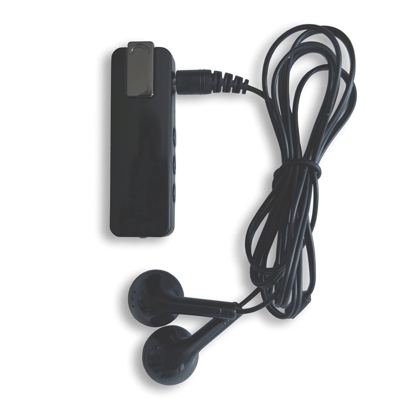 K-Ultra - Tiny Clip Voice Activated Recorder with Onboard Playback