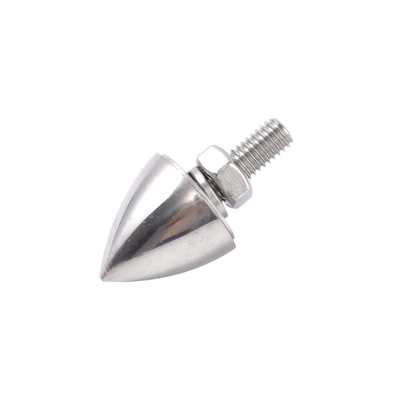 Universal Bullet License Plate Fastener Screw Caps for Standard License