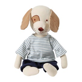 VERTBAUDET Baby Soft Toy Small Dog Blue