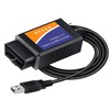 Elm327 USB OBDii Fors-Can Switch Can Android OBD Modified Elmconfig