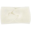 styleBREAKER 04026054 Women's Fine Knit Headband with Twist Knot, Garter