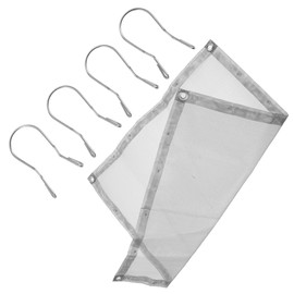 Milisten 1 Set Fire Pit Mesh Screen Durable Spark Control for Camping Backyard Patio BBQ Foldable Design with