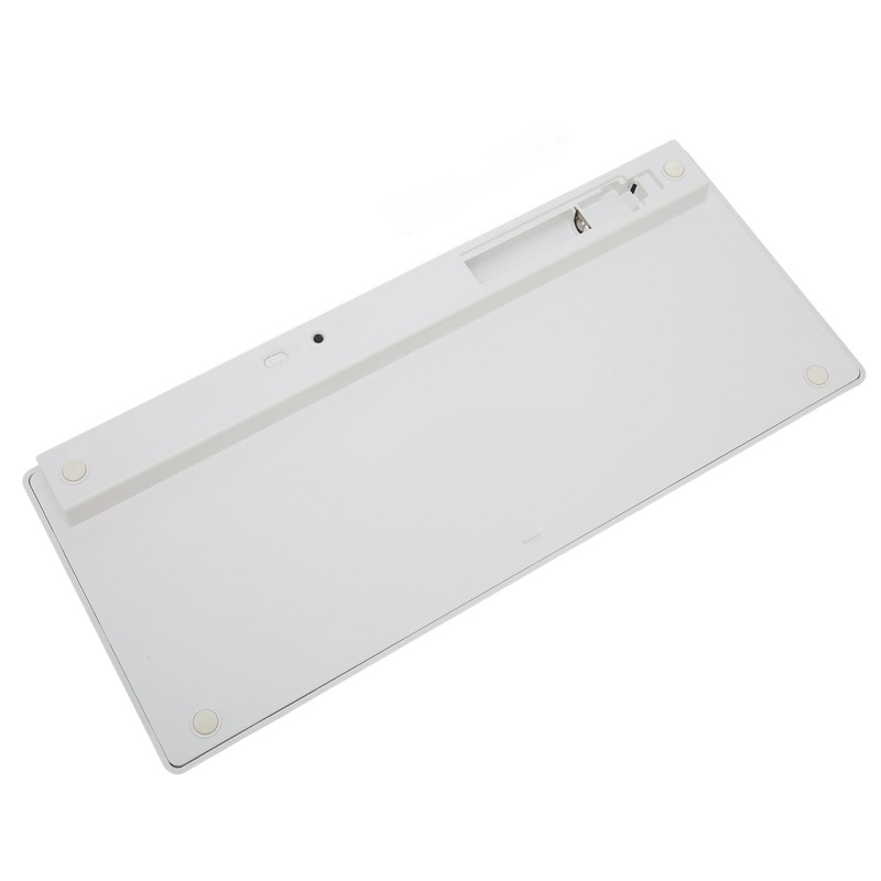 Wireless Keyboard English Thai Bilingual Portable Stylish Ultra Thin Silver