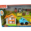 Fisher-Price Little people Hard at Work Gift Set New