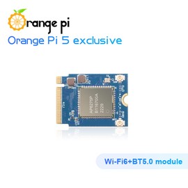 Orange Pi PCIe WiFi 6.0 Bluetooth 5.0 Module Only for Orange Pi 5 Single Board Computer