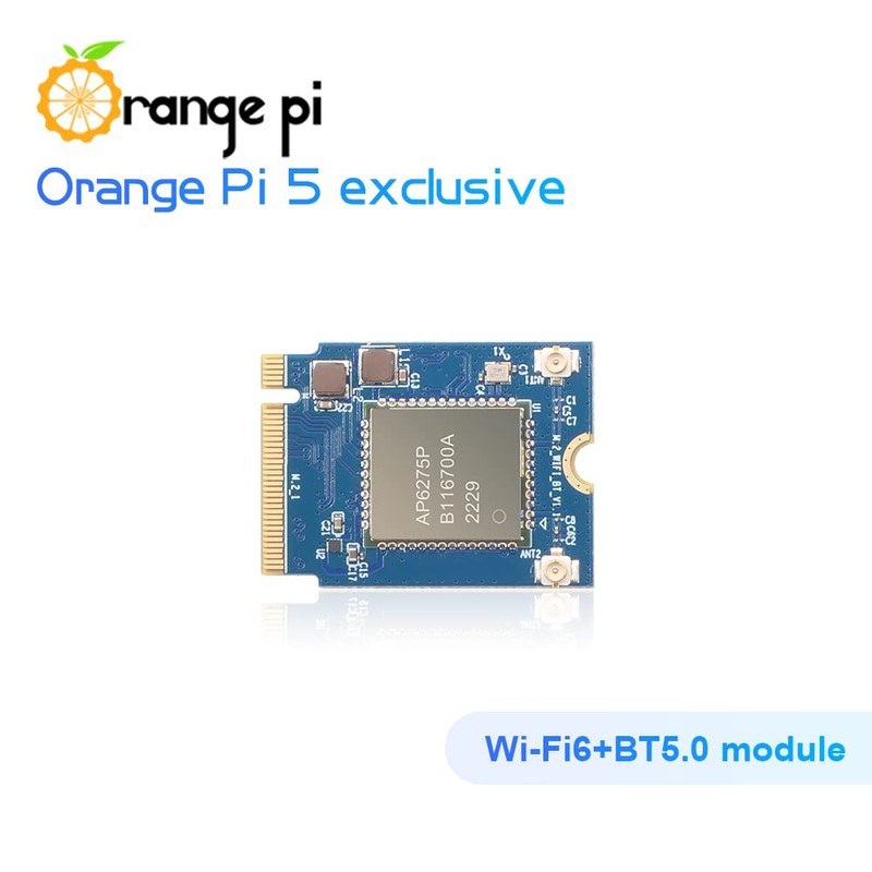 Orange Pi PCIe WiFi 6.0 Bluetooth 5.0 Module Only for