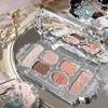 Flower Knows Swan Ballet Six-Color Makeup Palette,Eyeshadow,Blush,Highlighting & Contour All-in-One