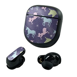 MightySkins Glossy Glitter Skin Compatible with Bose QuietComfort Earbuds II (2022) - Unicorn Dream | Protective, Durable High-Gloss Glitter Finish | Easy to Apply and Change Styles | Made in The USA