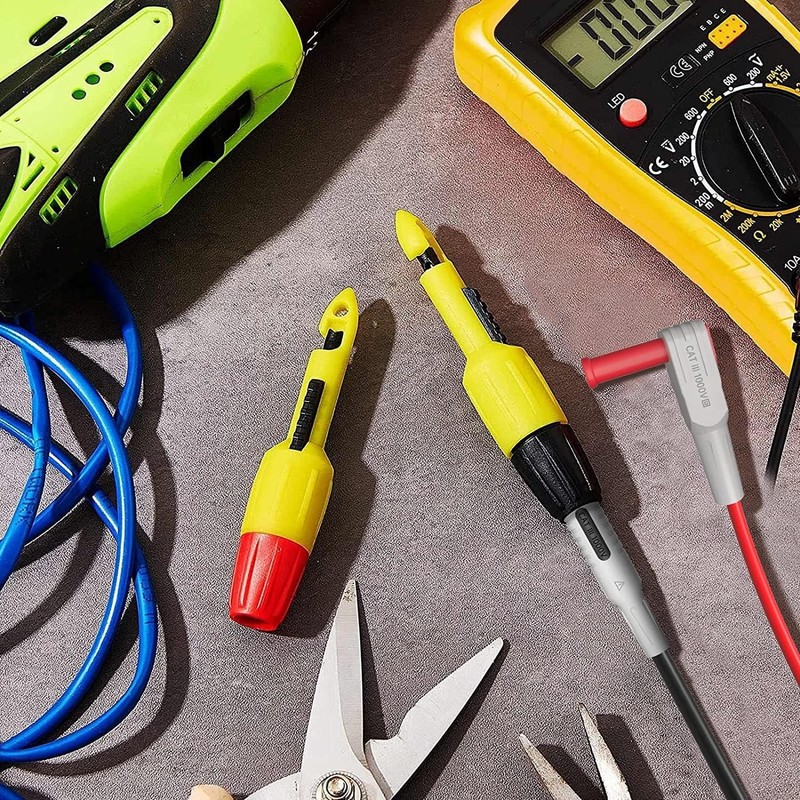 2pcs Wire Piercing Probe Kit, Insulation Puncture Wire Probe Piercing