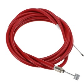 Motorcycle Brake Line, Red Rubber Coated Brake Hose, Motorcycle Brake Clutch, Flexible Hose Brake Line for GOTRAX GXL V2 Electric Scooter (Red)