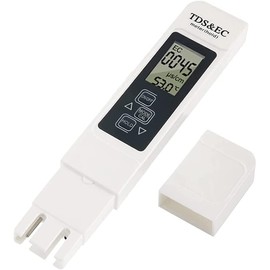 CENPEK TDS EC Tester Meter, 3-in-1 Professional Water Quality Meter LCD Digital TDS & EC Temperature Meter Test Tool for Drinking Water, Aquariums, Hydroponics, Swimming Pools, Spas