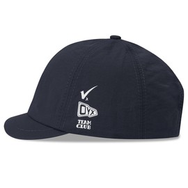 CLAPE Quick Dry Short Brim Baseball Cap for Men, Water-Resistant Lightweight Women Small Brim Hat for Outdoor Sport, Navy
