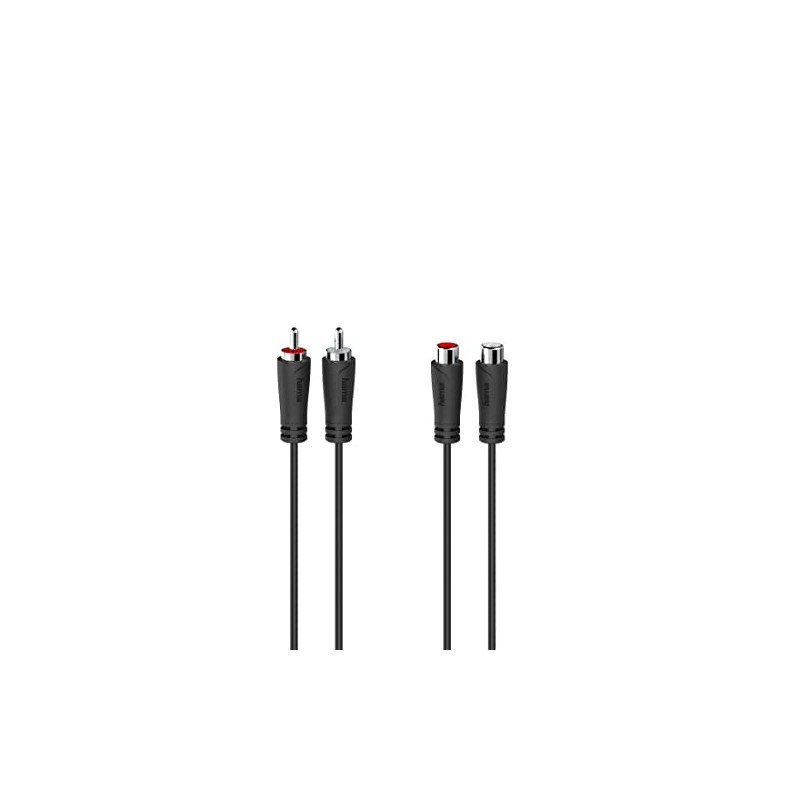Hama 00205095 RCA Audio Connection Cable [2x RCA Male to
