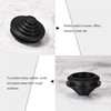 sourcing map Rubber Grommet Mount Dia 22 mm Conical for