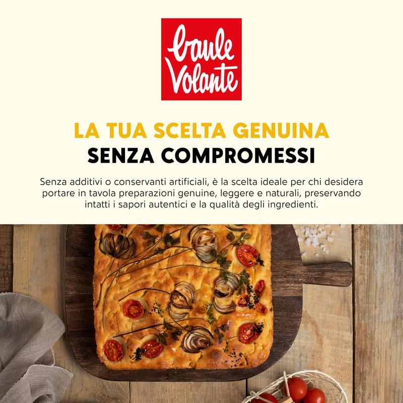 Baule volante Lievito biologico per pizze e torte salate -