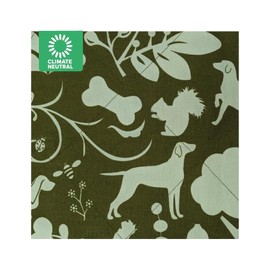 Molly Mutt 3-in-1 Back Seat Cover for Dogs, Back Seat Hammock, Cargo Area Cover, Non-Skid, 100% Cotton Canvas, Water-Resistant, Features Adjustable Headrest Straps, Belt Slots, Seat Anchors, 56"x56"