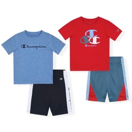 Champion Boys Short Sets - 4 Piece Short Set for Boys