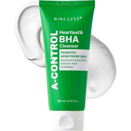 Limpiador Facial en Espuma NINELESS-A Control con Ácido Salicílico 120ml