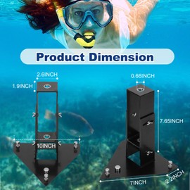 Pool Fence Drill Guide,Drill Guide with Bubble Level,Used to Install Your Pool Safety Fence to Help You accurately Punch Holes in Concrete Floors,Anchor Hole Size is 5/8 Inches