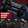 6Pcs Car Underglow Neon Accent Strip Lights 252 LEDs RGB